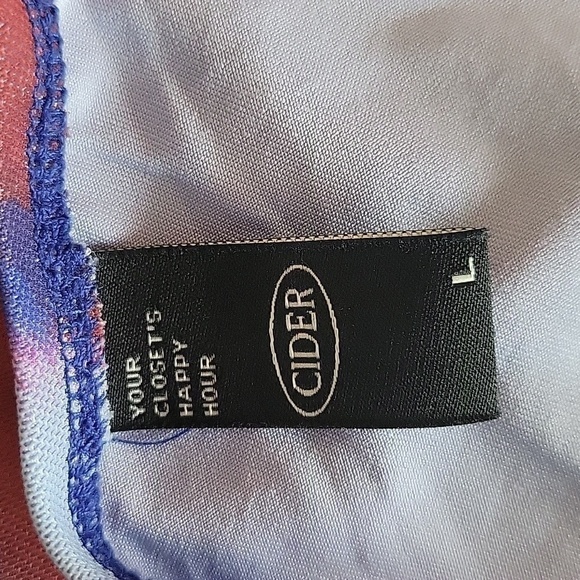 CIDER Dyed Mesh Mini Skirt L - Picture 5 of 8